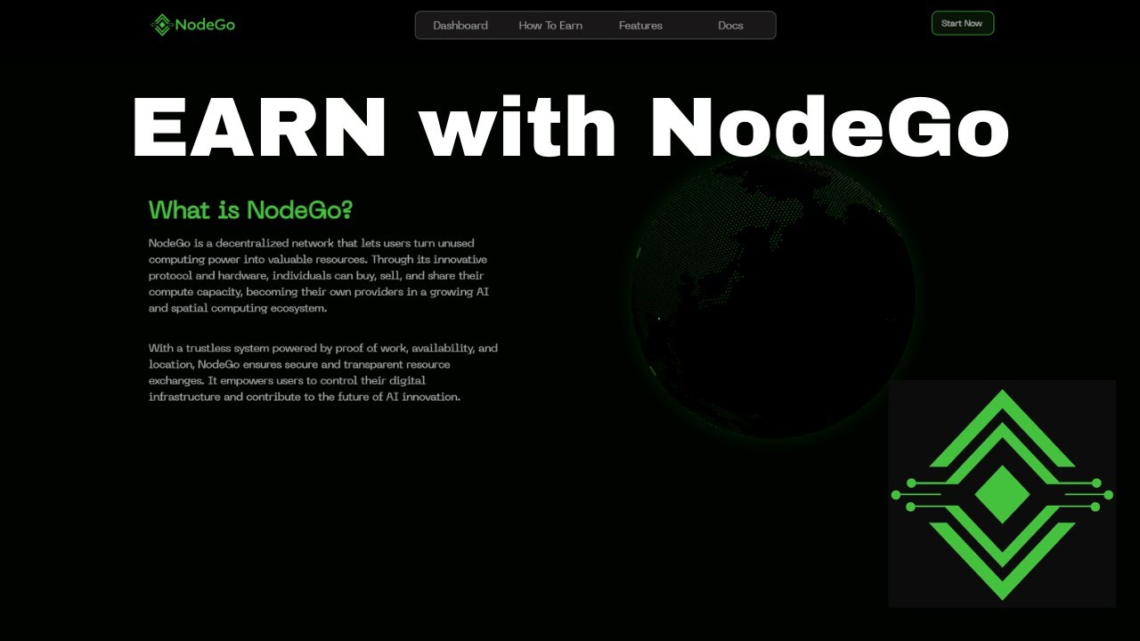 Start Earning in 3 Steps NodeGo Node Compute Power into Rewards