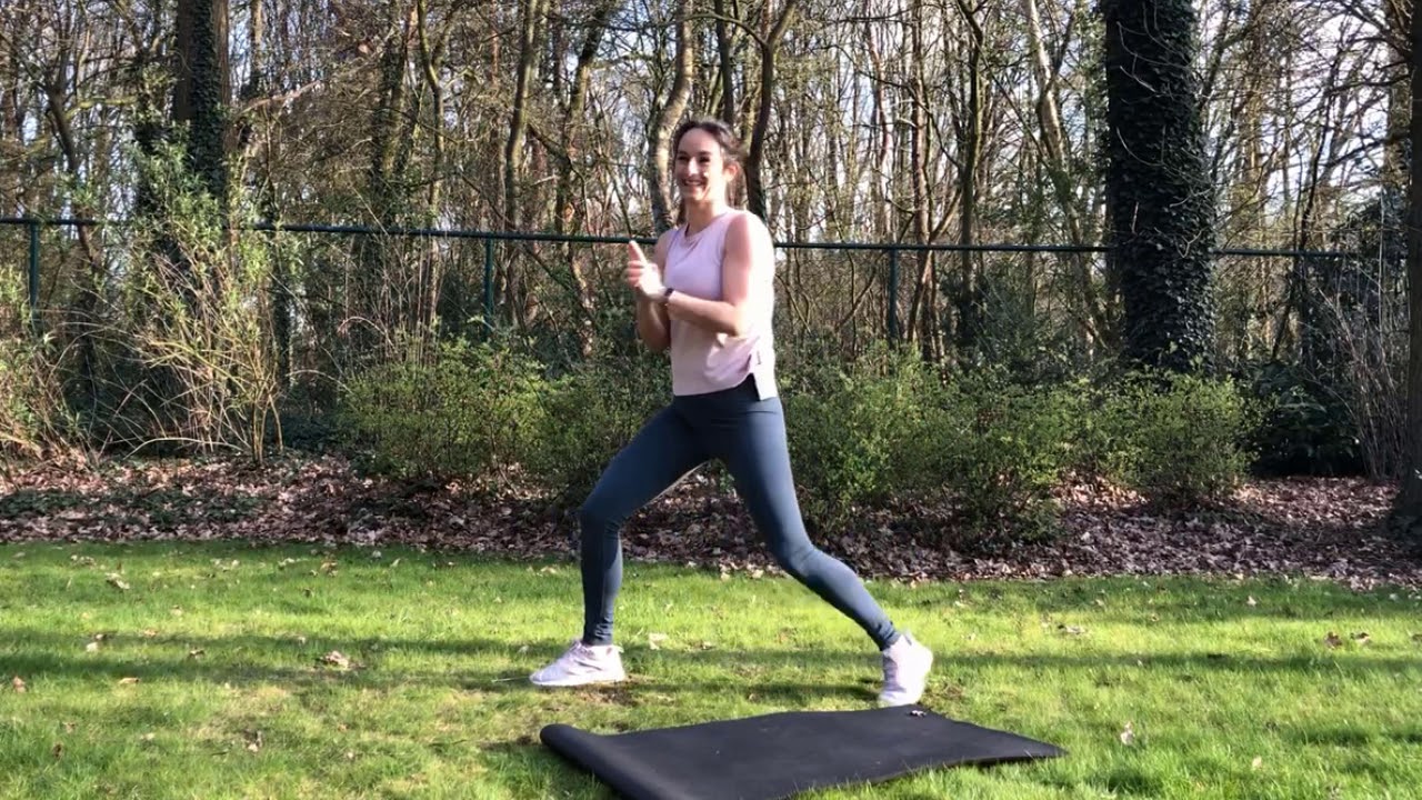 HIIT 15 minuten Nederlands fitness gemakkelijk