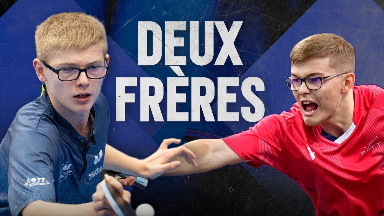 Championnat de France 2023 : Frères Lebrun en tennis de table