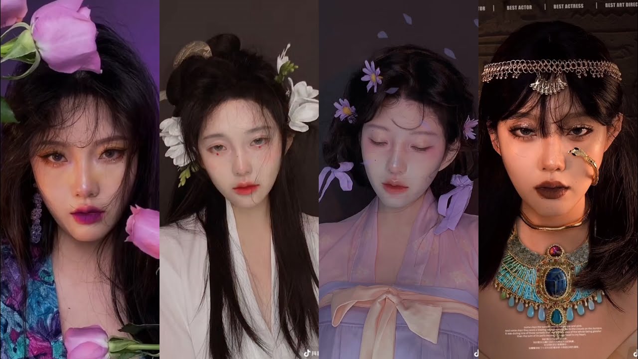 【抖音】💙  Make up biến hình đỉnh cao của tỷ tỷ Majoone
