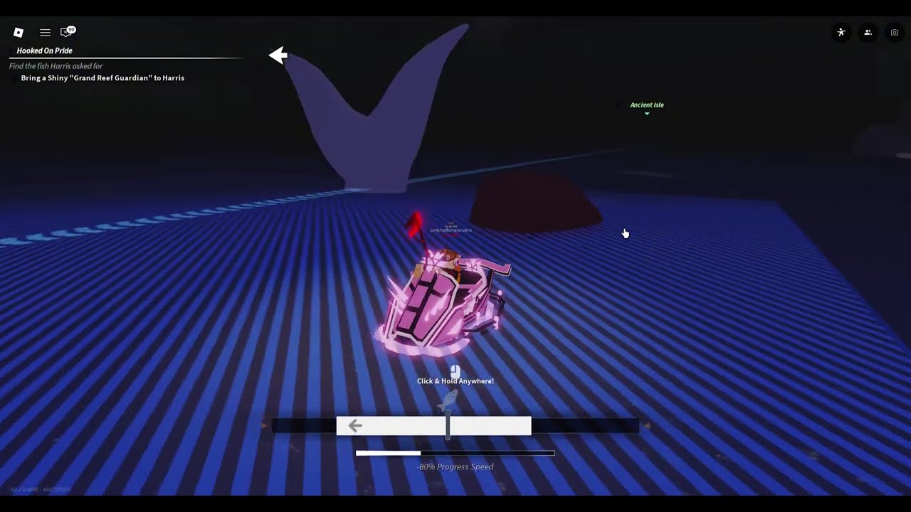 Roblox Fisch can you catch moby with No life rod?