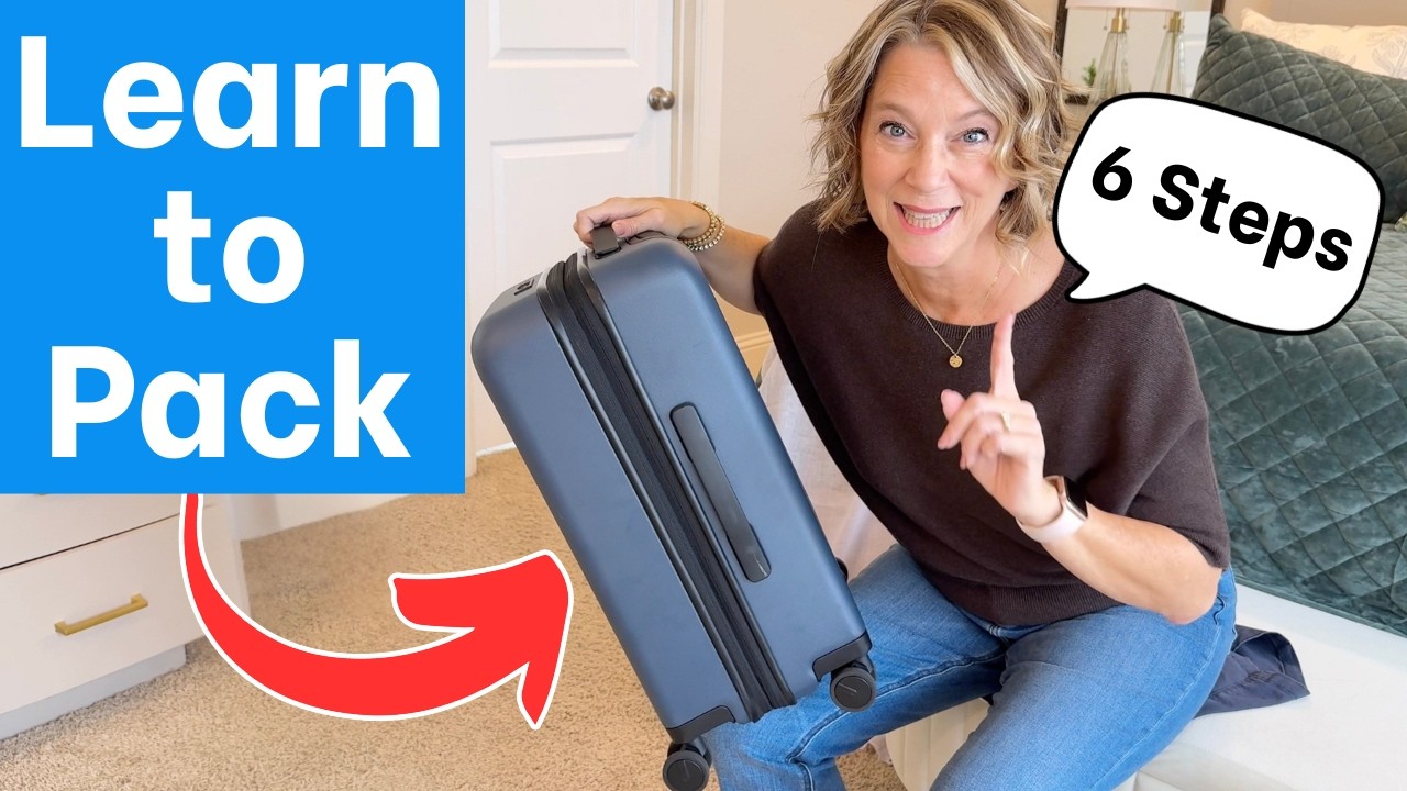 Packing a Suitcase for Beginners: My 23-Year System for Perfect Organization