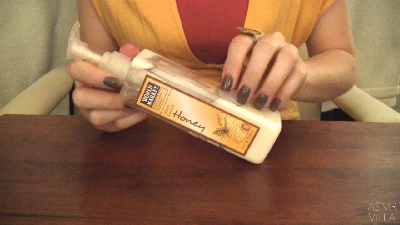 ASMR * Tapping & Scratching * Theme: Honey * Fast Tapping * No Talking * ASMRVilla