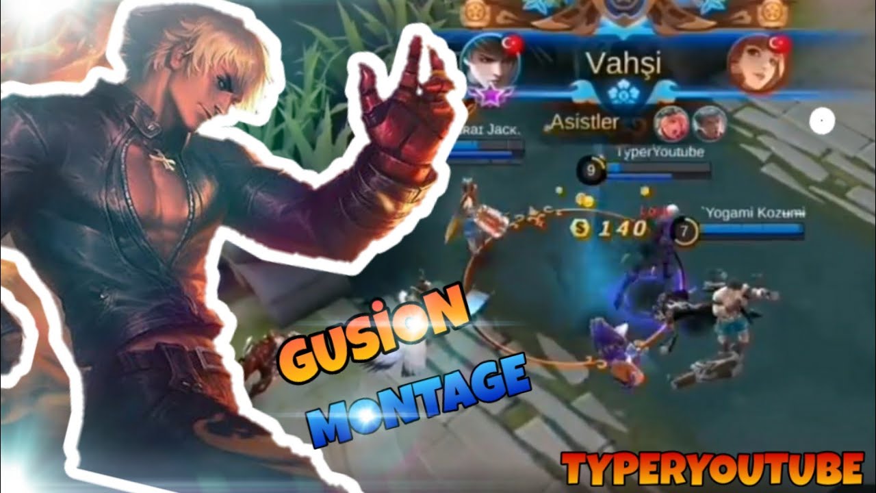 GLOBAL 1 GUSION  BEST KILL MOMENTS #1 | TOP 1 FANNY ( SEASON 11-12) / 3420 MATCH %85.8 RATE.