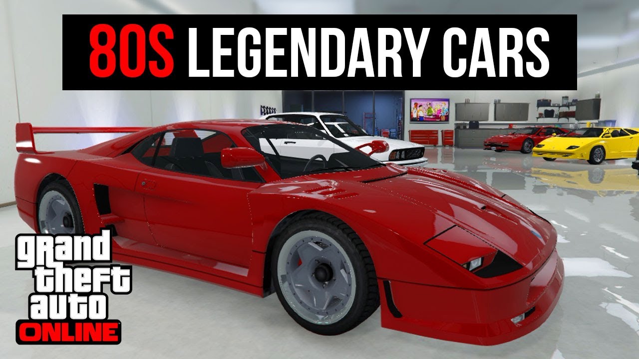 Legendary 80s Car Collection in GTA 5 Online