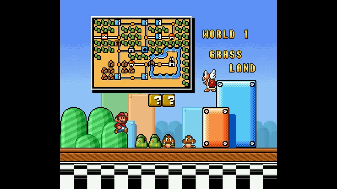 Super Mario All-Stars - Super Mario Bros. 3 - Ending