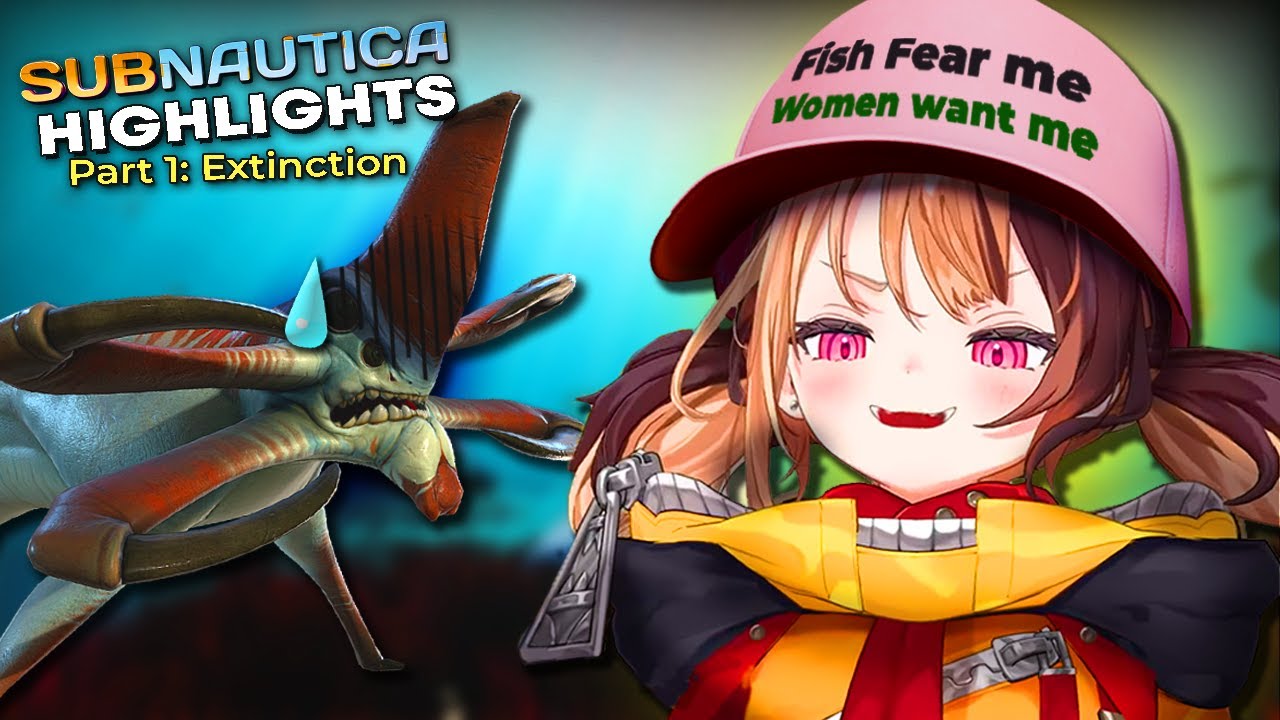 Gigi terrorizes an ecosystem for fun in Subnautica