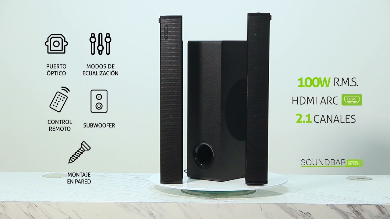 Barra de sonido BLUETOOTH GSB-014 - GHIA