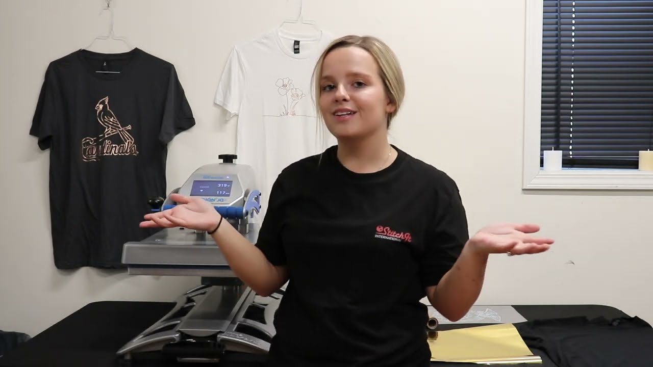 Hot Stamping Foil with Sophie from the Sii Store