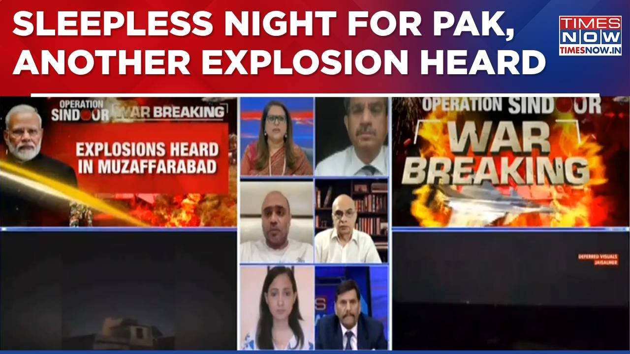 Pakistan Experiences Sleepless Night! Explosions Heard In Muzaffarabad, Experts Discuss 'Targets'