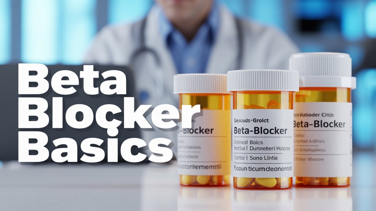 Beta Blockers Explained For Beginners!