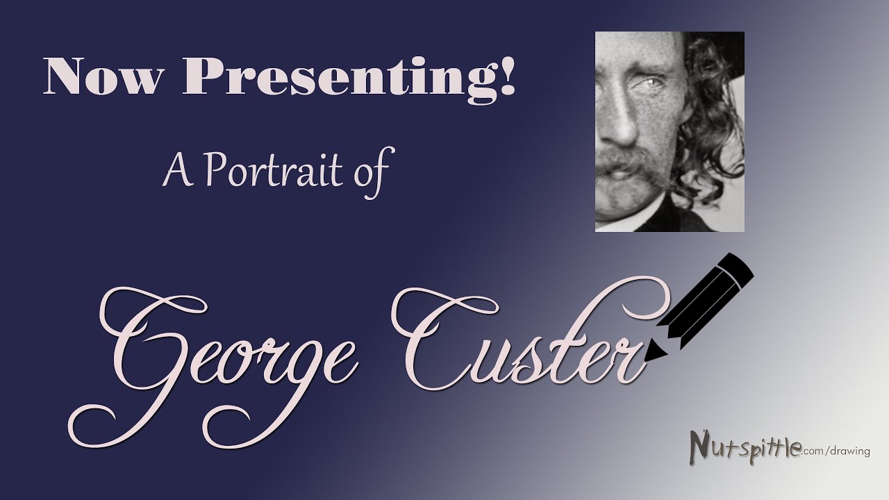 A Portrait of Major General George Custer