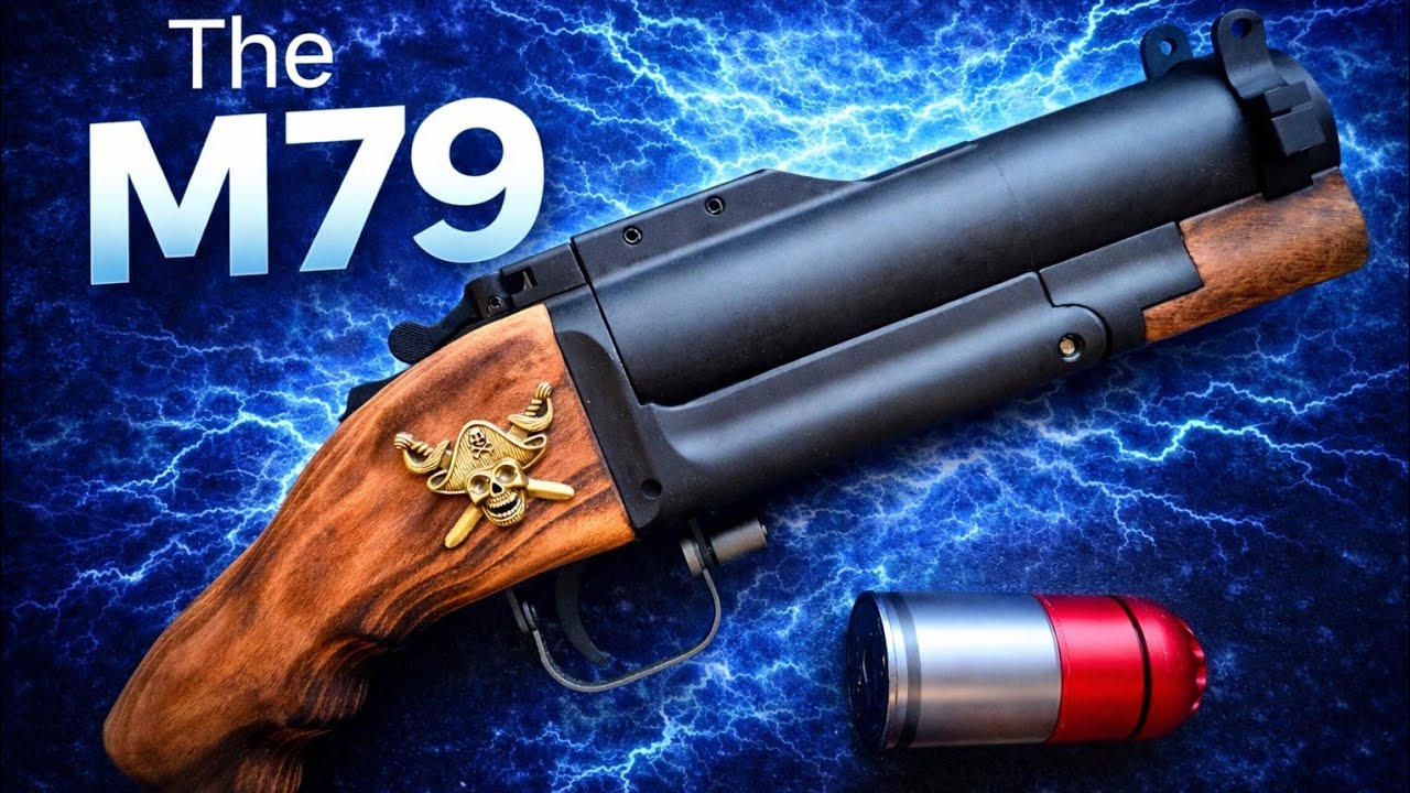 My Custom M79 Airsoft Grenade Launcher by King Arms