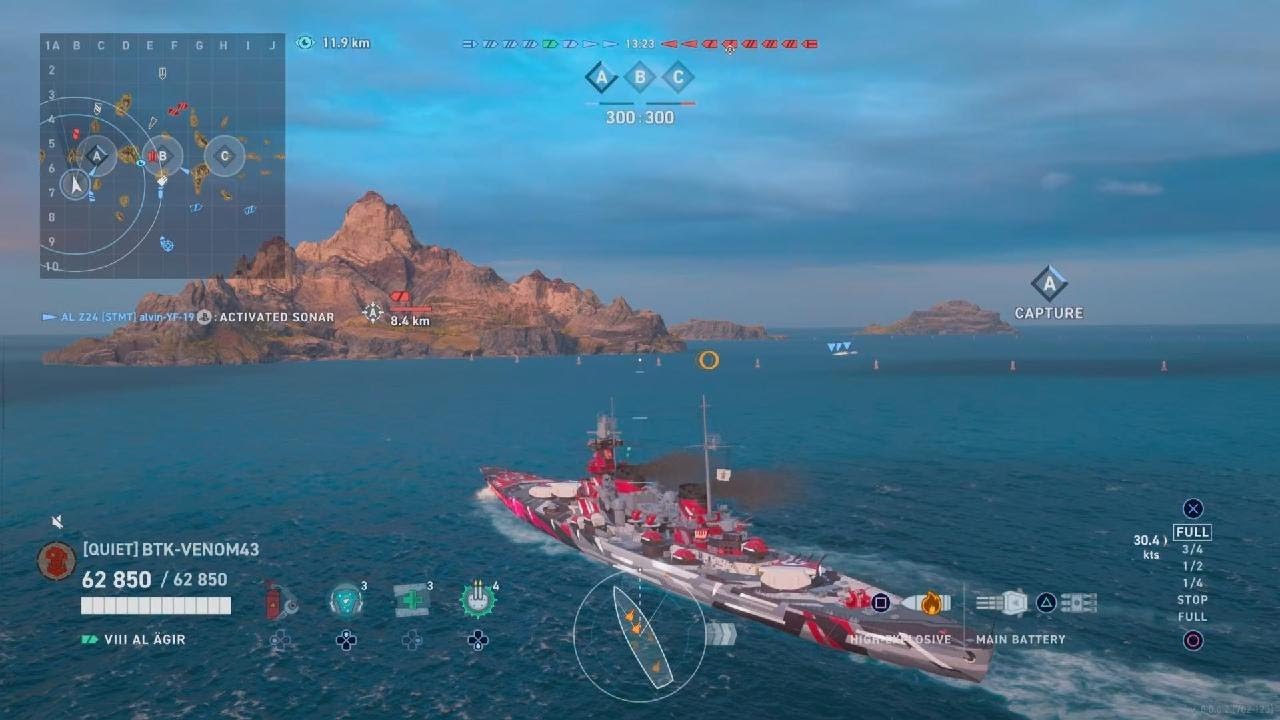 World of Warships: Legends- AL Ägir maiden voyage