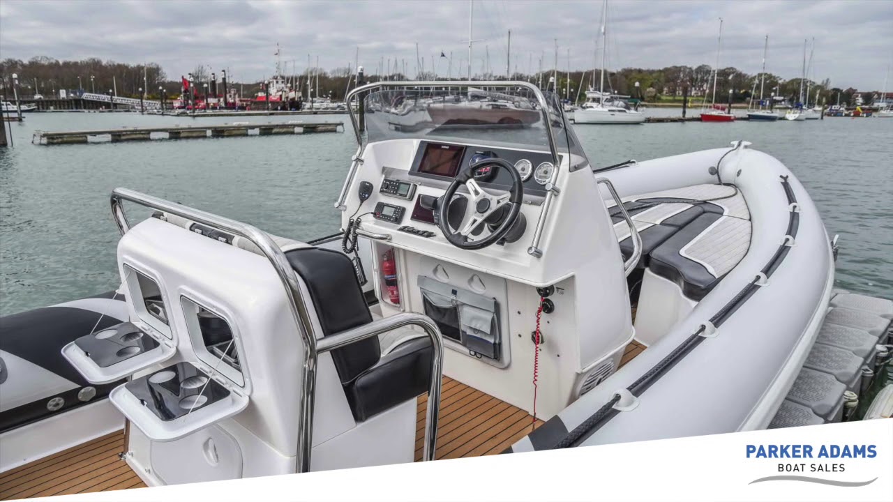Cobra 7.6 Rib for Sale - Drone footage by Parker Adams Boat Sales