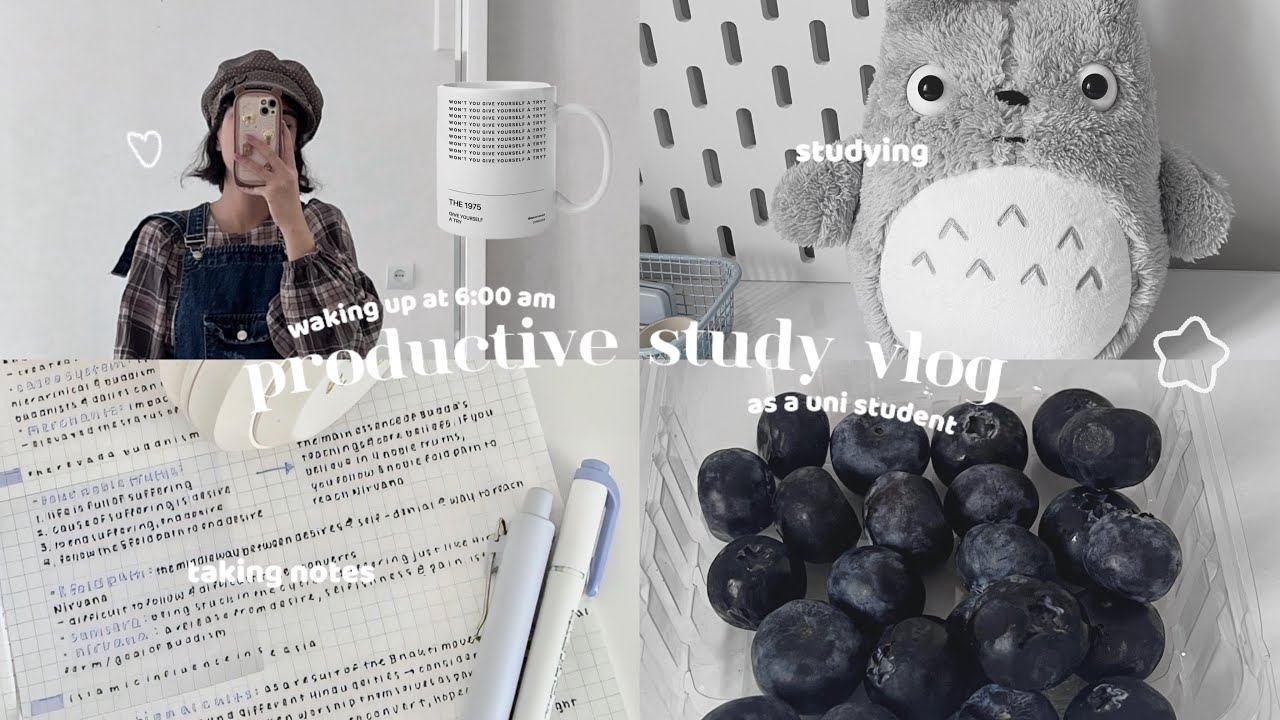 STUDY VLOG ⌇after uni study 𐙚 ˚📑⋆｡˚ unboxing, cozy night, book