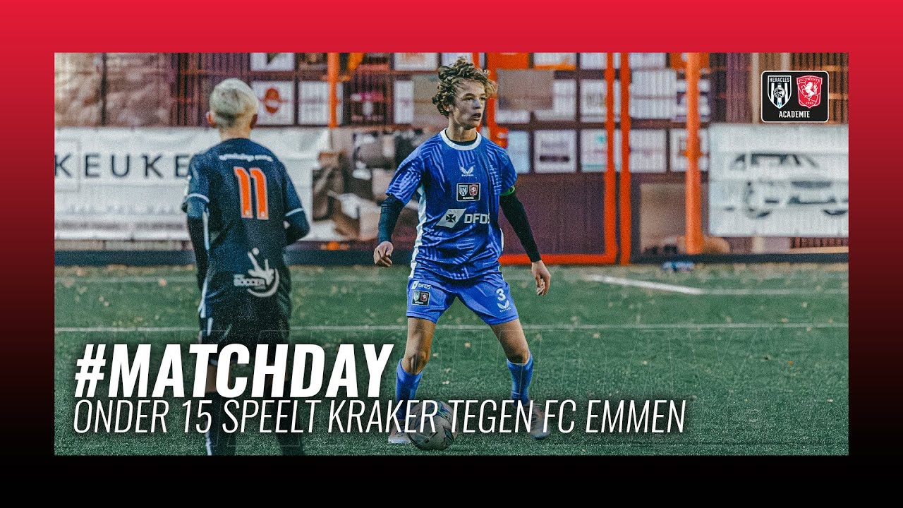 💥 TWEE GEWELDIGE GOALS IN DE KRUISING tijdens KRAKER | Onder 15 - FC Emmen | #MATCHDAY