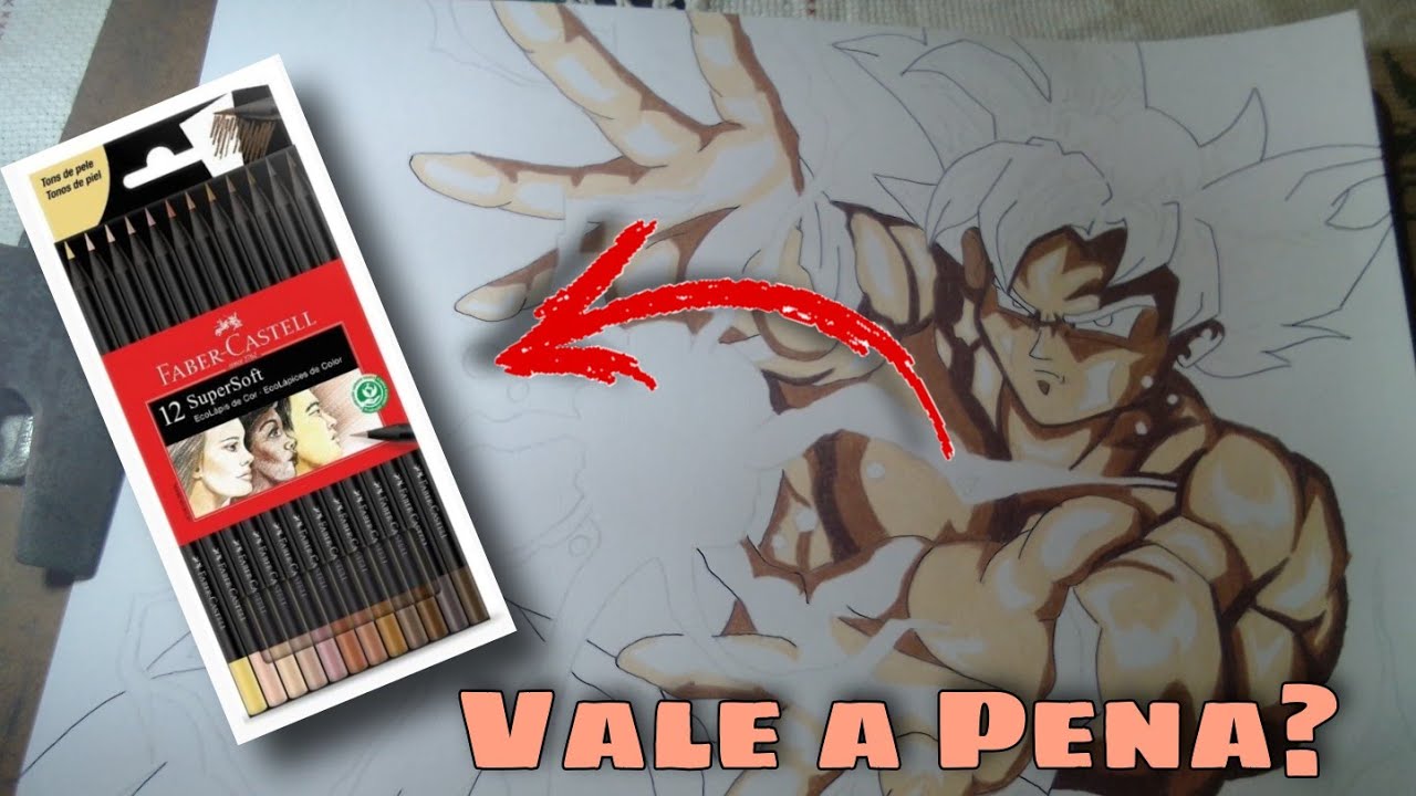Super Soft Tons de Pele , vale a pena? {Desenhando o Goku}