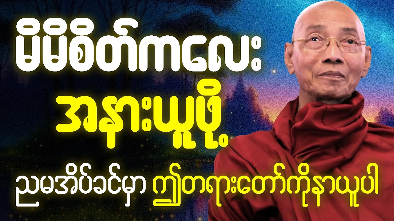 စိတ်ကလေး အနားယူဖို့ မအိပ်ခင်မှာ ဤတရားတော်ကို နာယူပါ 🙏 - #ပါမောက္ခချုပ်ဆရာတော် #တရားတော်များ #2026