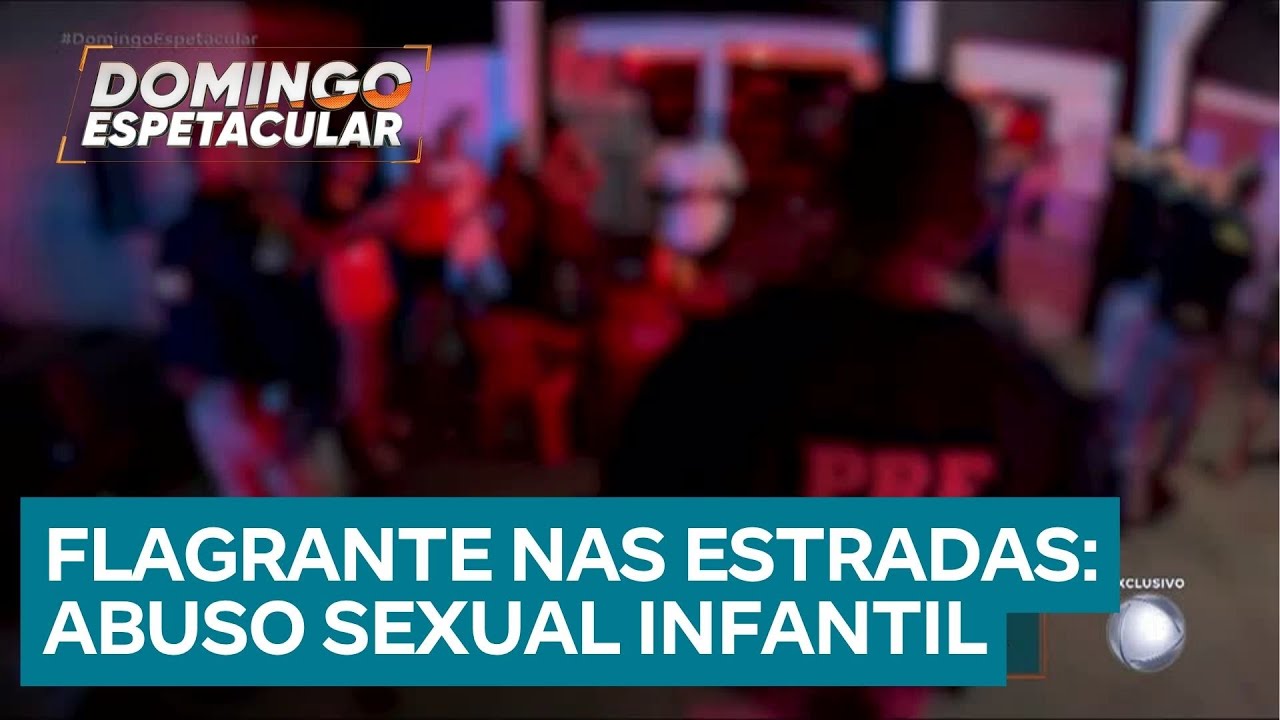 Domingo Espetacular flagra exploração sexual de crianças e adolescentes em rodovias pelo país