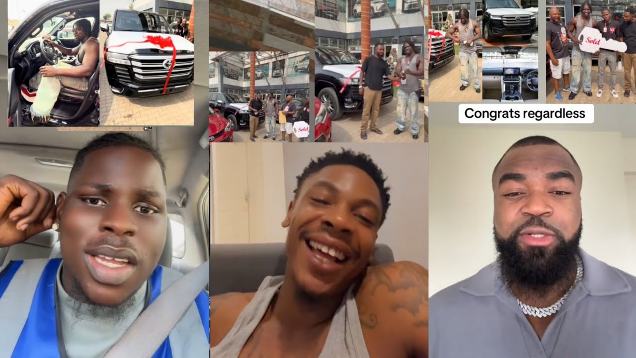 Нигерийцы🇳🇬 в шоке😱 VDM купил новый автомобиль Toyota Land Cruiser за 278 миллионов найра после т...