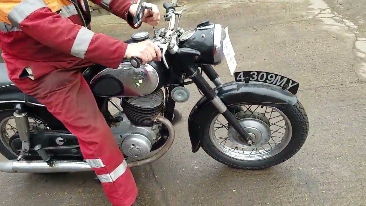 1960 Puch SGS 250cc at Andy Tiernans #08409PUC