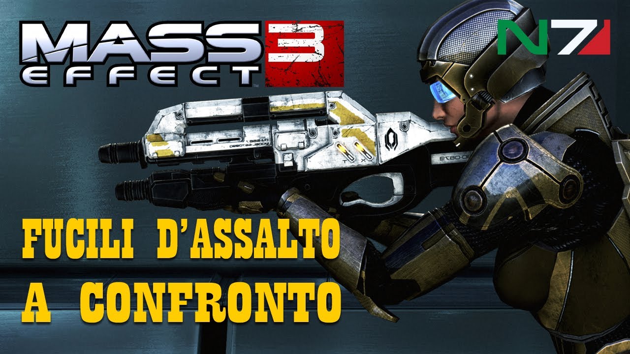 Mass Effect 3: fucili d&rsquo;assalto a confronto