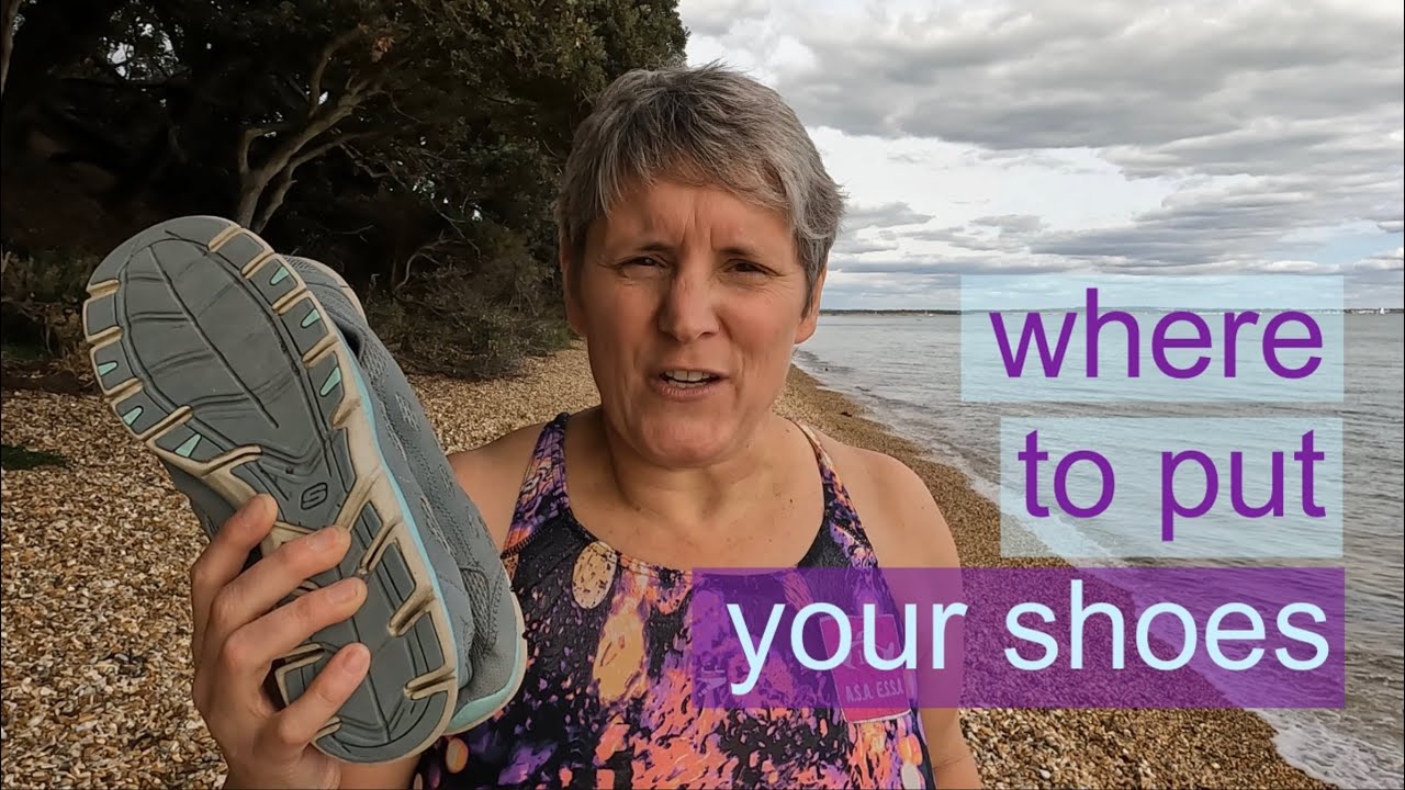 What to do with your shoes when outdoor swimming