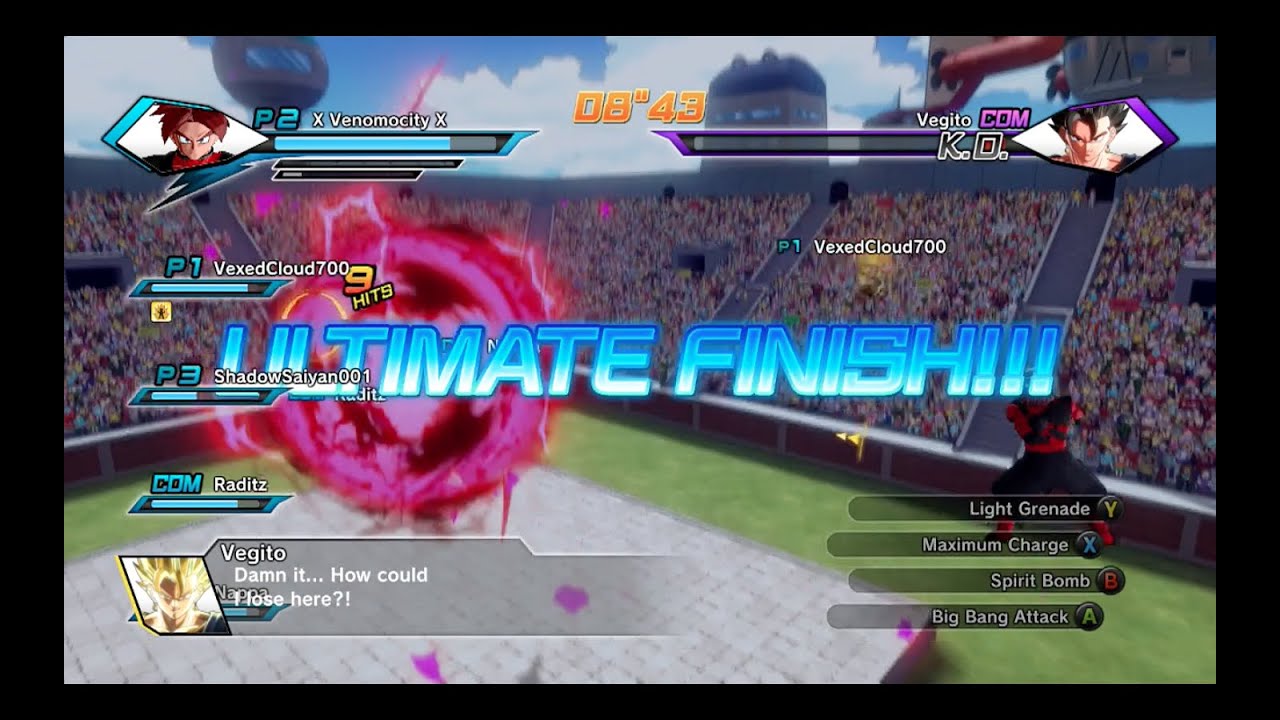 Dragon Ball Xenoverse: Parallel Quest 49 Ultimate Finish (Saiyan Revolt)