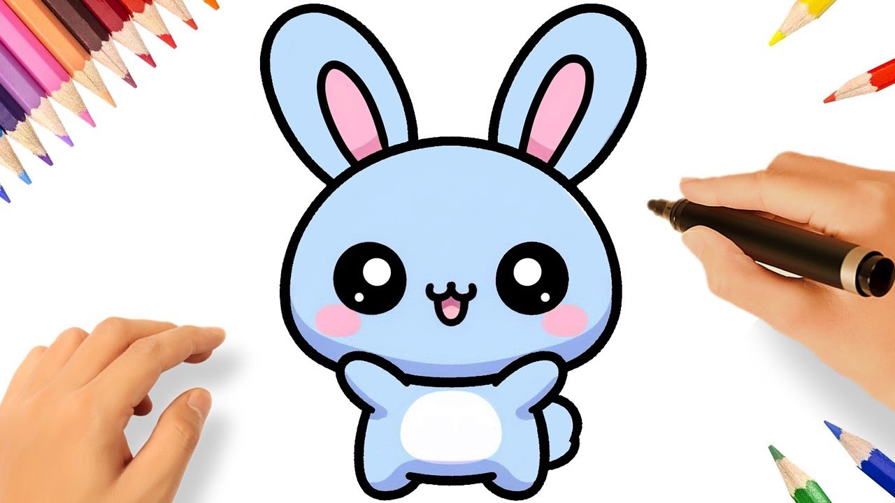 COMMENT DESSINER UN LAPIN 😍