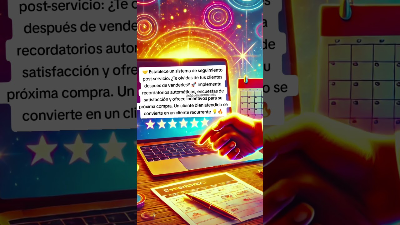 🤝 Establece un sistema de seguimiento post-servicio: &iquest;Te olvidas de tus clientes despu&eacute;s de venderle