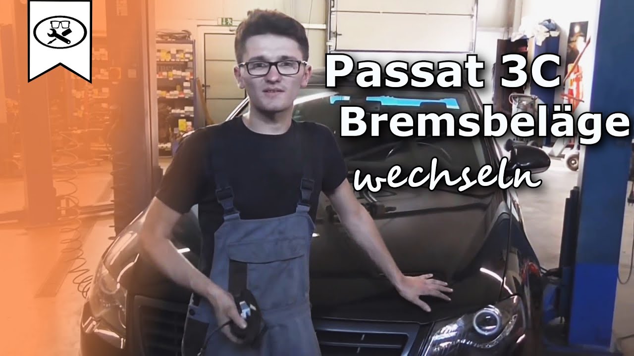 VW 2.0 Passat 3C Bremsbeläge wechseln | Brake pads change | VitjaWolf | Tutorial | HD