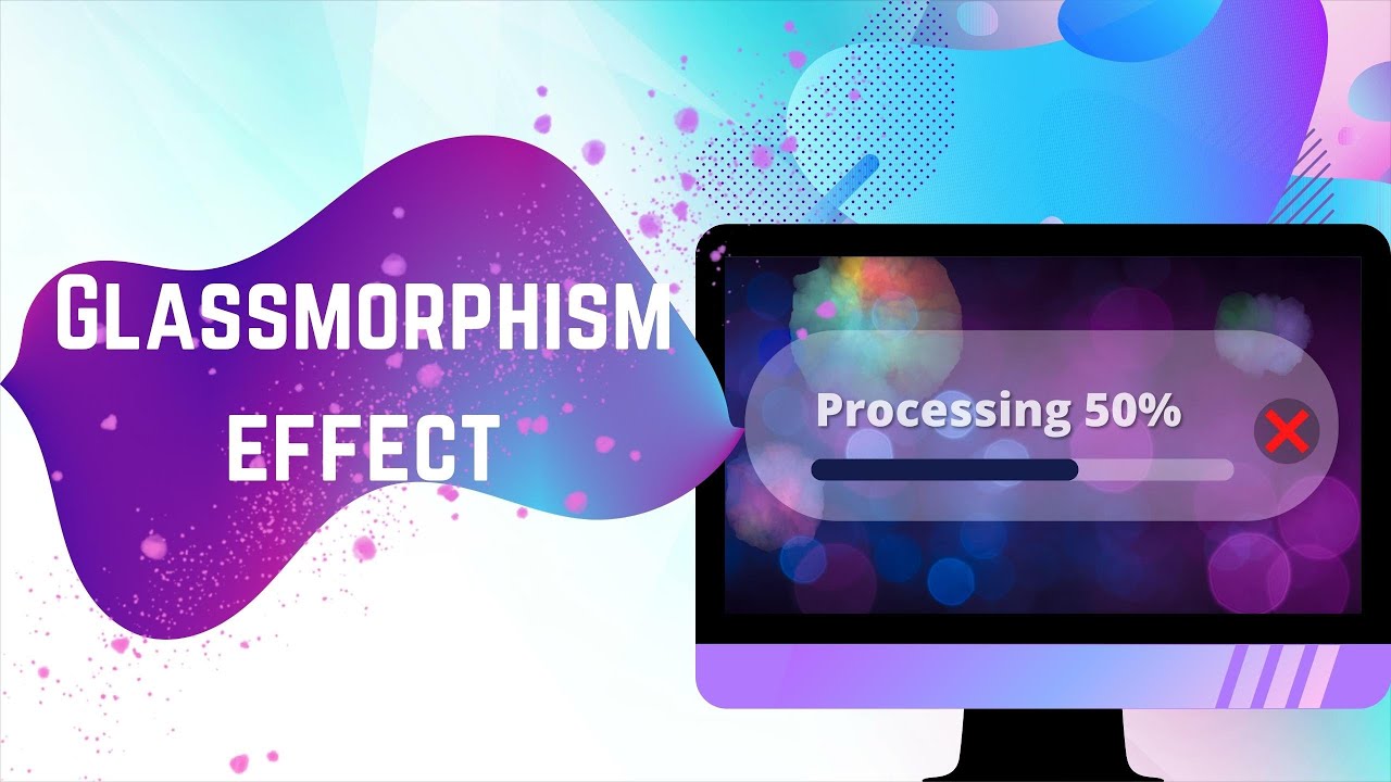 How to create Glassmorphism effect in Canva | Canva Tutorial