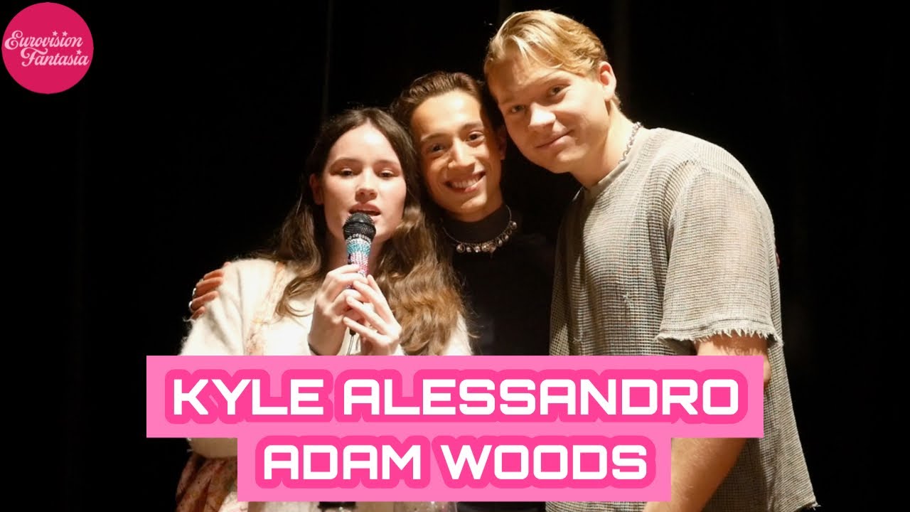 🇳🇴INTERVIEW WITH KYLE ALESSANDRO & ADAM WOODS (NORWAY 2025) @ MELFEST WKND