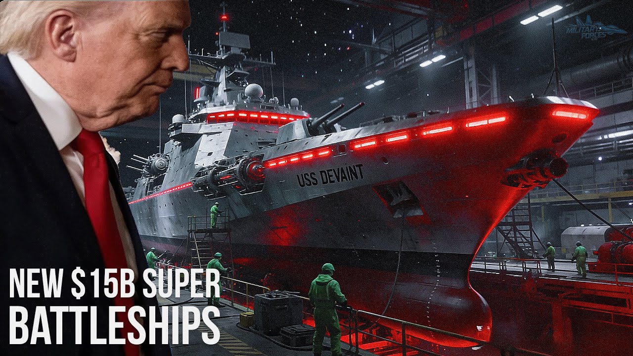US Navy's NEW $15B Battleships that Change Everything | USS Defiant