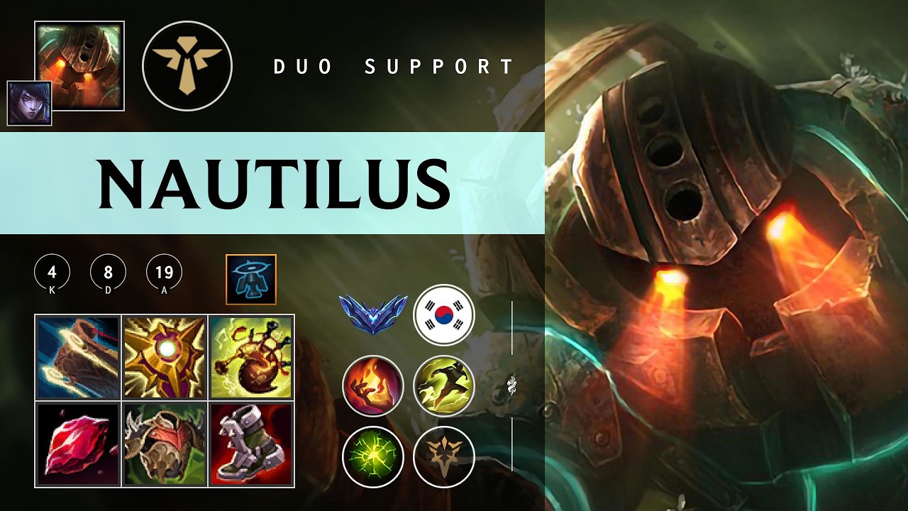 Nautilus Support vs Thresh - KR Diamond Patch 26.03