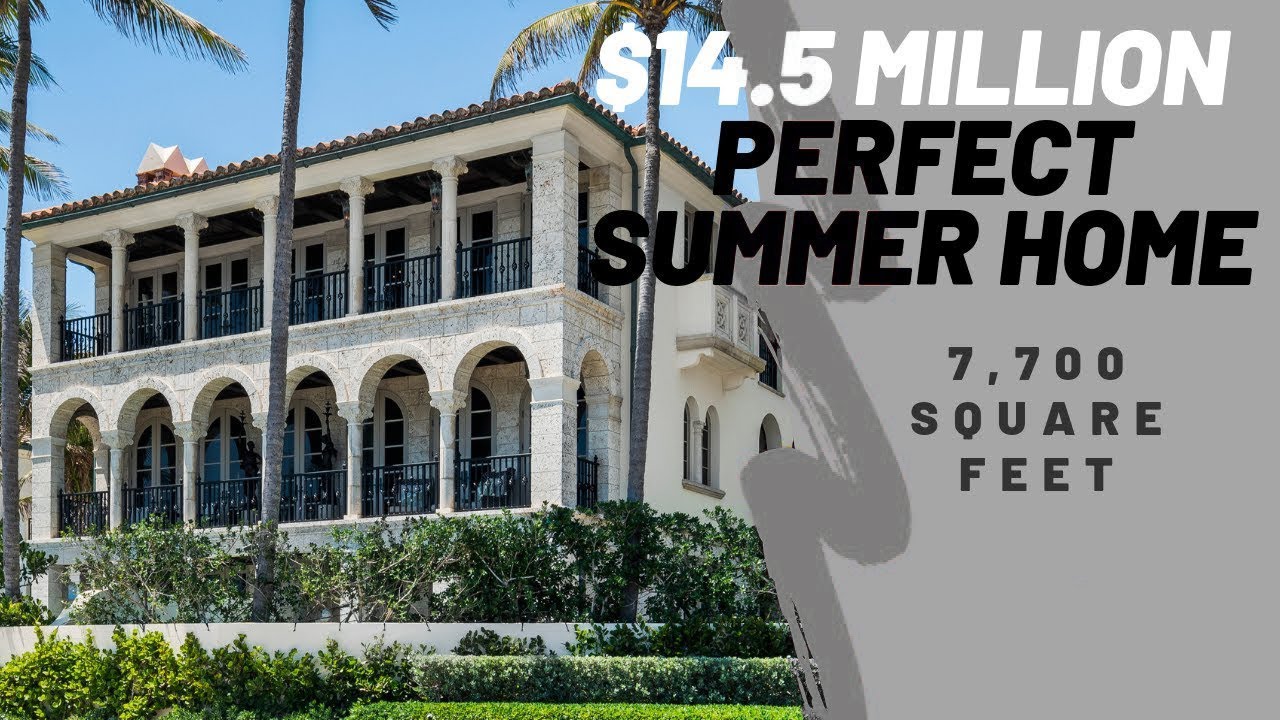 Perfect Summer Home in Palm Beach Florida - 14.5 MILLION