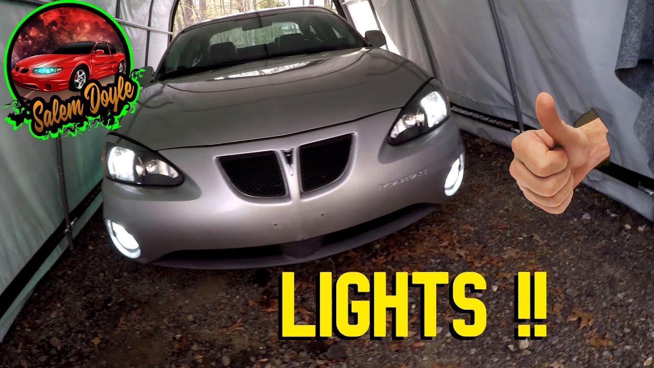 Upgrading the lights on my 2007 grand prix