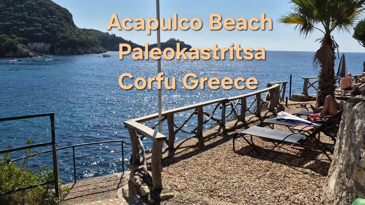 Acapulco Beach, Paleokastritsa, Corfu, Greece #beach #sea #beautiful #nature #enjoy #relaxing