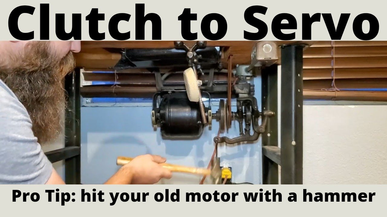 PRO TIPS! How To install a Sewing machine Servo Motor