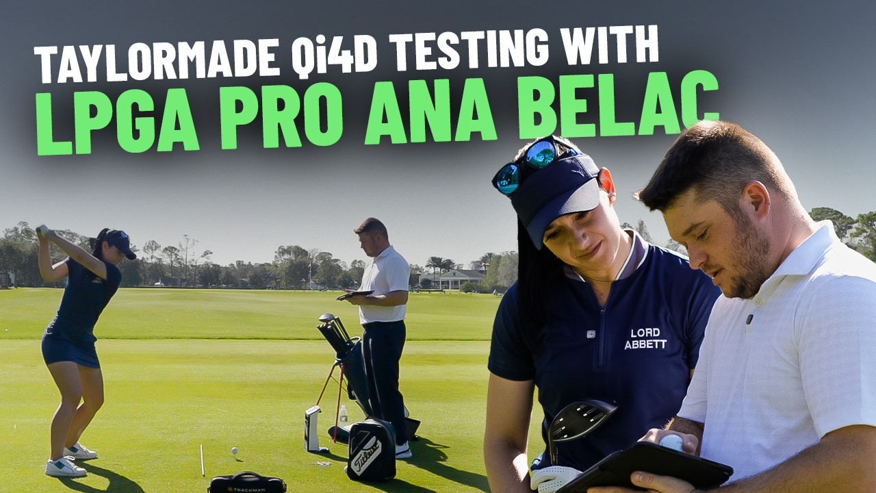 We tested TaylorMade's new Qi4D Driver with the LPGA Tour's biggest club junkie!