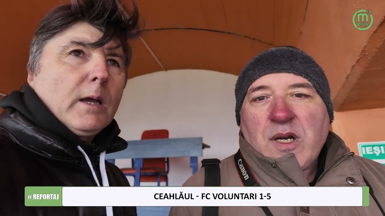 Reportaj la partida Ceahlăul - FC Voluntari 1-5