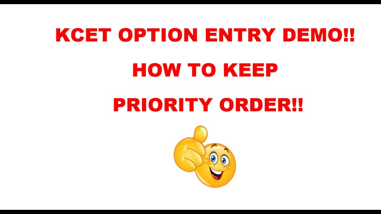 KCET OPTION ENTRY DETAIL EXPLAINATION!! | PRIORITY ORDER !! | SEAT MATRIX AND FEES!!