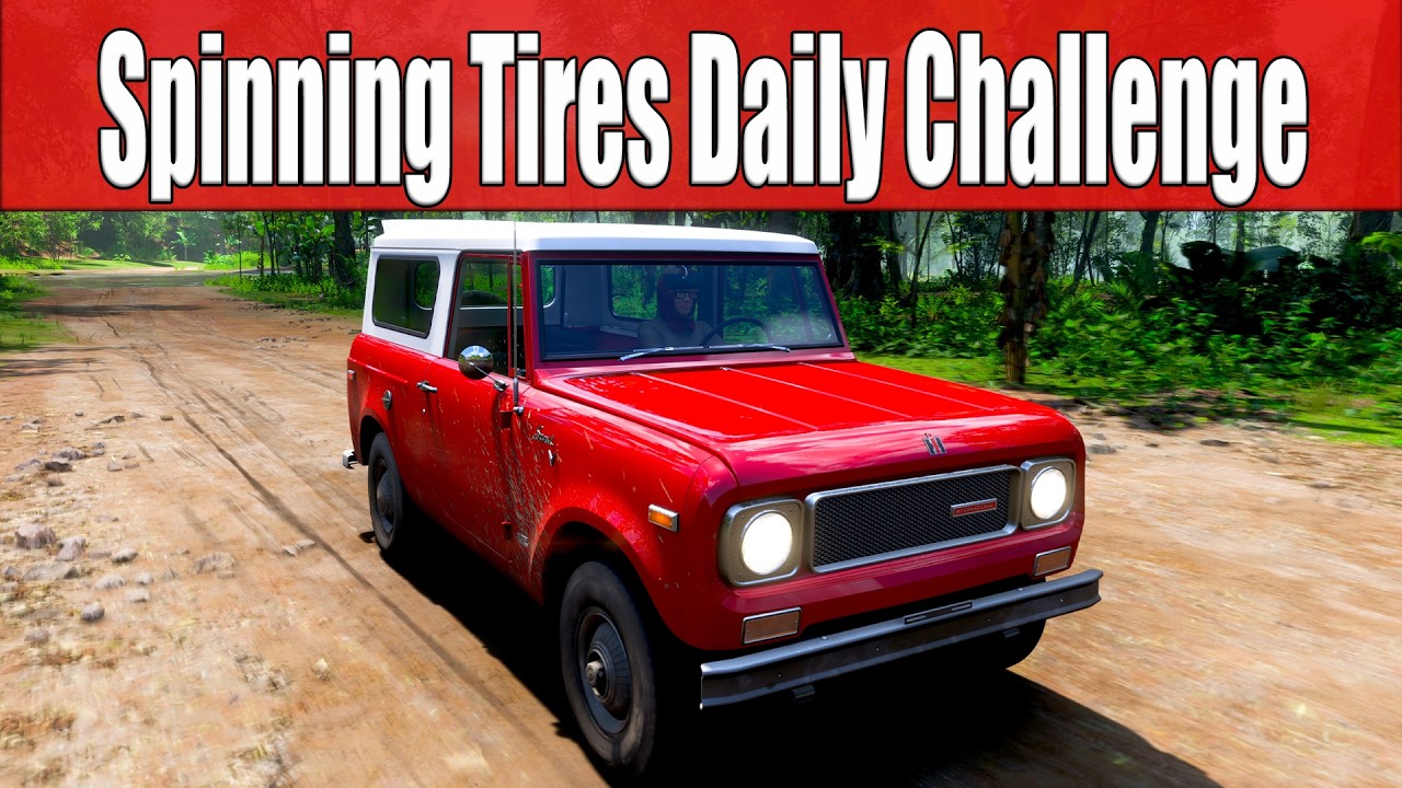 Forza Horizon 5 Spinning Tires Daily Challenge Earn at least 2 stars at the Cascadas Trailblazer