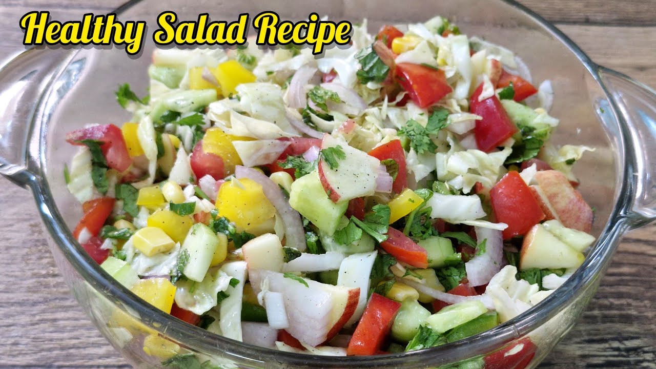 Salad | Healthy Green Salad | Fresh Salad Recipe | Green Salad | Fresh Green Salad | #salad #salata