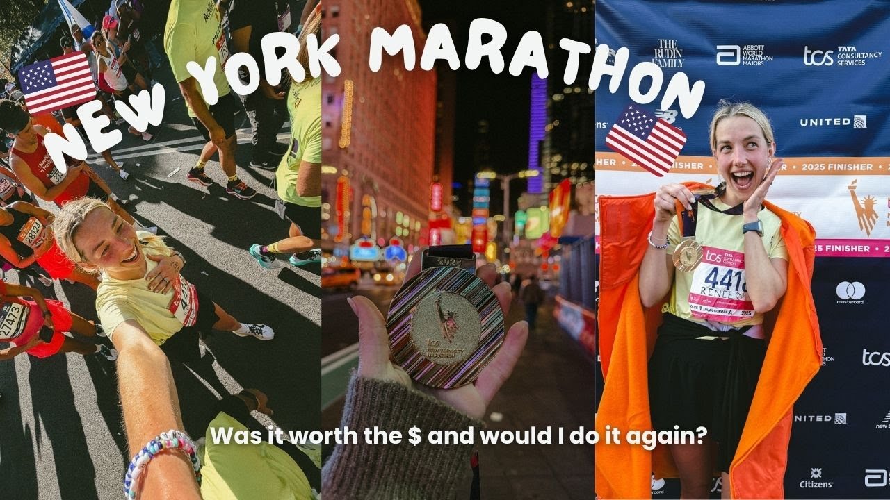 🏃🏼‍♀️🗽New York Marathon 2025 | My Full Race Experience (BUCKET LIST ✔️)
