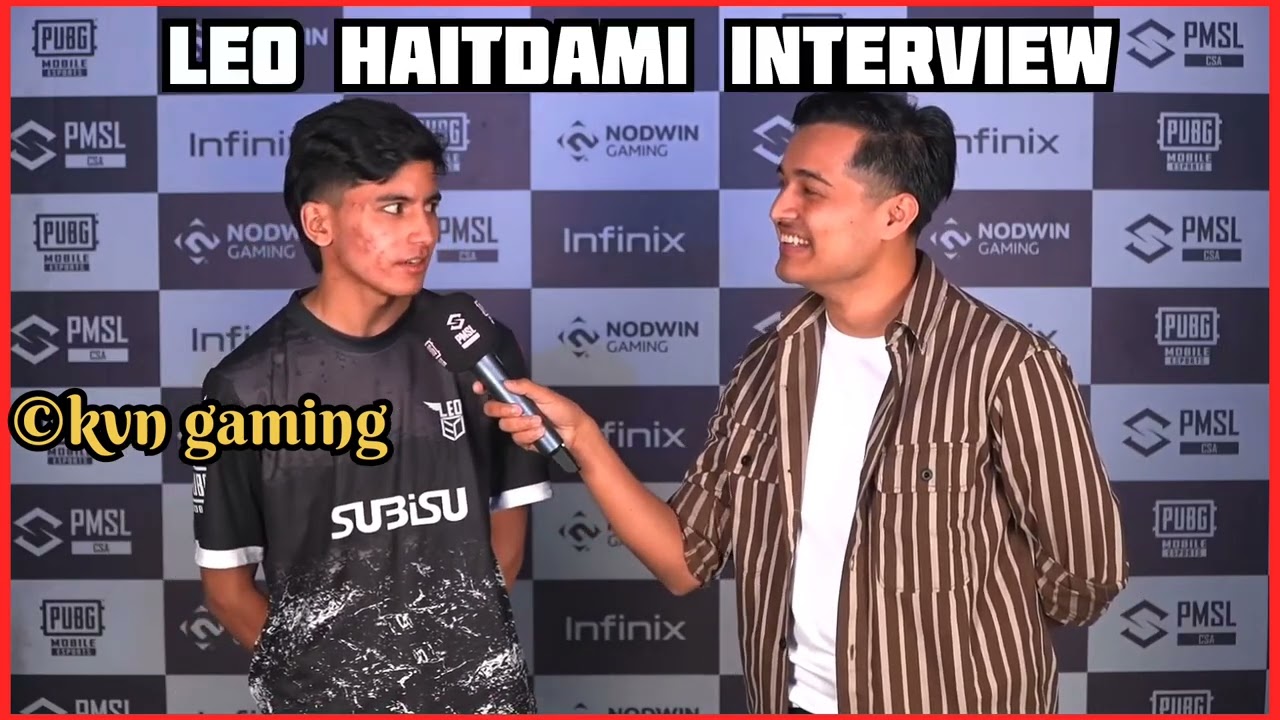 LEO HaitDami Interview for PMSL CSA Fall 2024 | kvn gaming