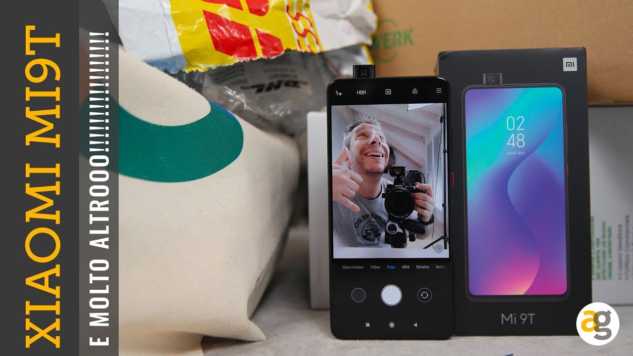 Unboxing XIAOMI Mi9t ma CASALINGHE DI VOGHERA A ME!!!