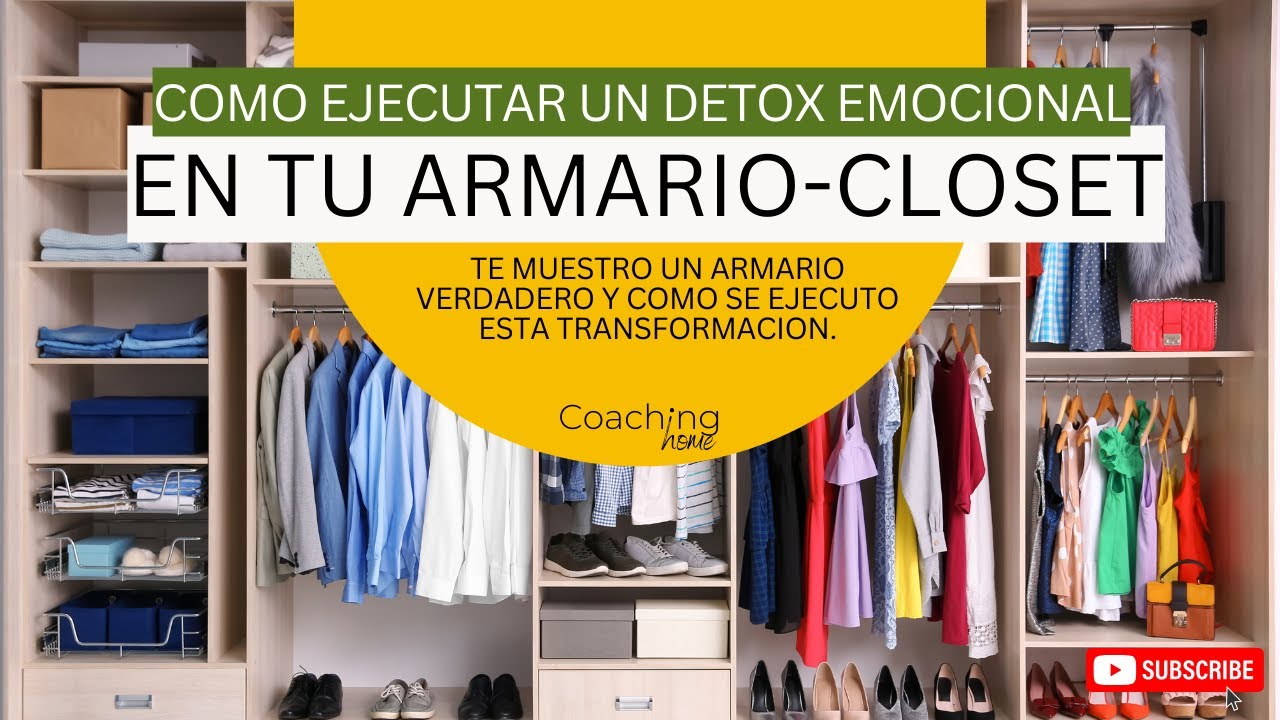 Parte 2 - Limpieza de tu placard - Te muestro un caso verdadero PASO a PASO - DETOX emocional