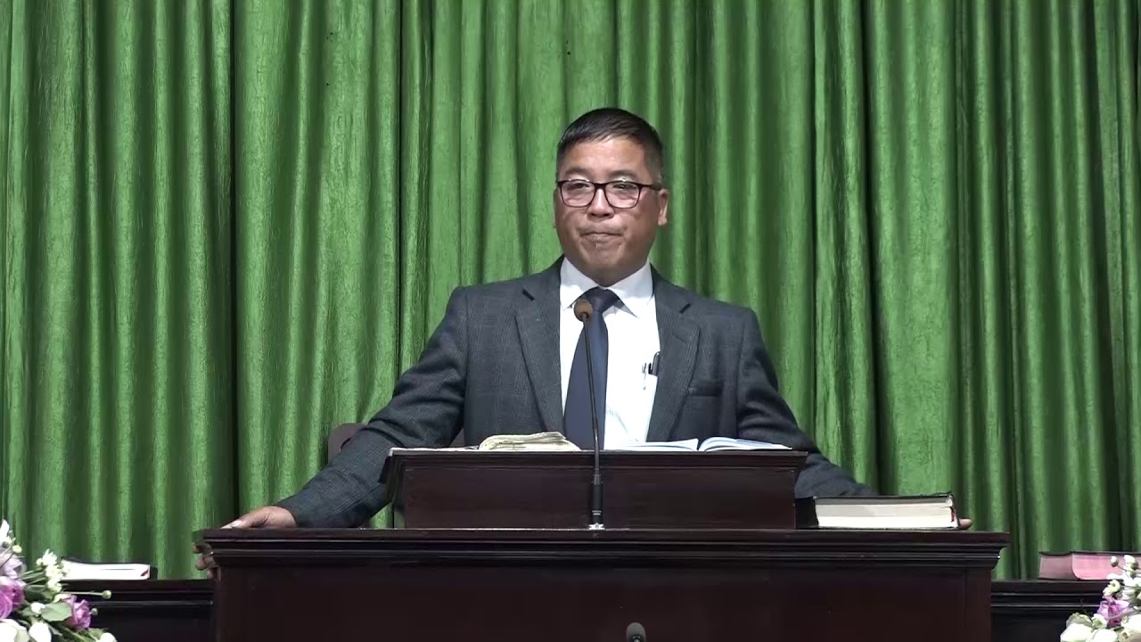 Rev H.  Lalmuanchhana, thusawi, Pavalai inkhawm,Dinthar Vengthlang Presbyterian Kohhran Biakin